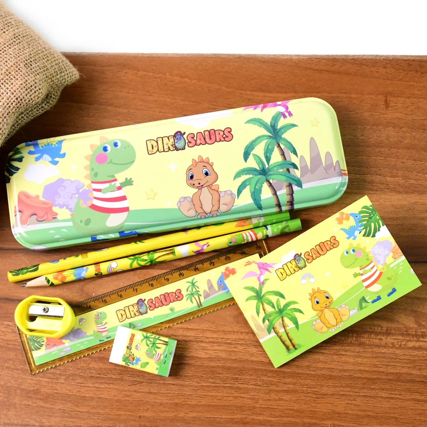Dinosaur Printed Kids Stationery (Set) - Image 3