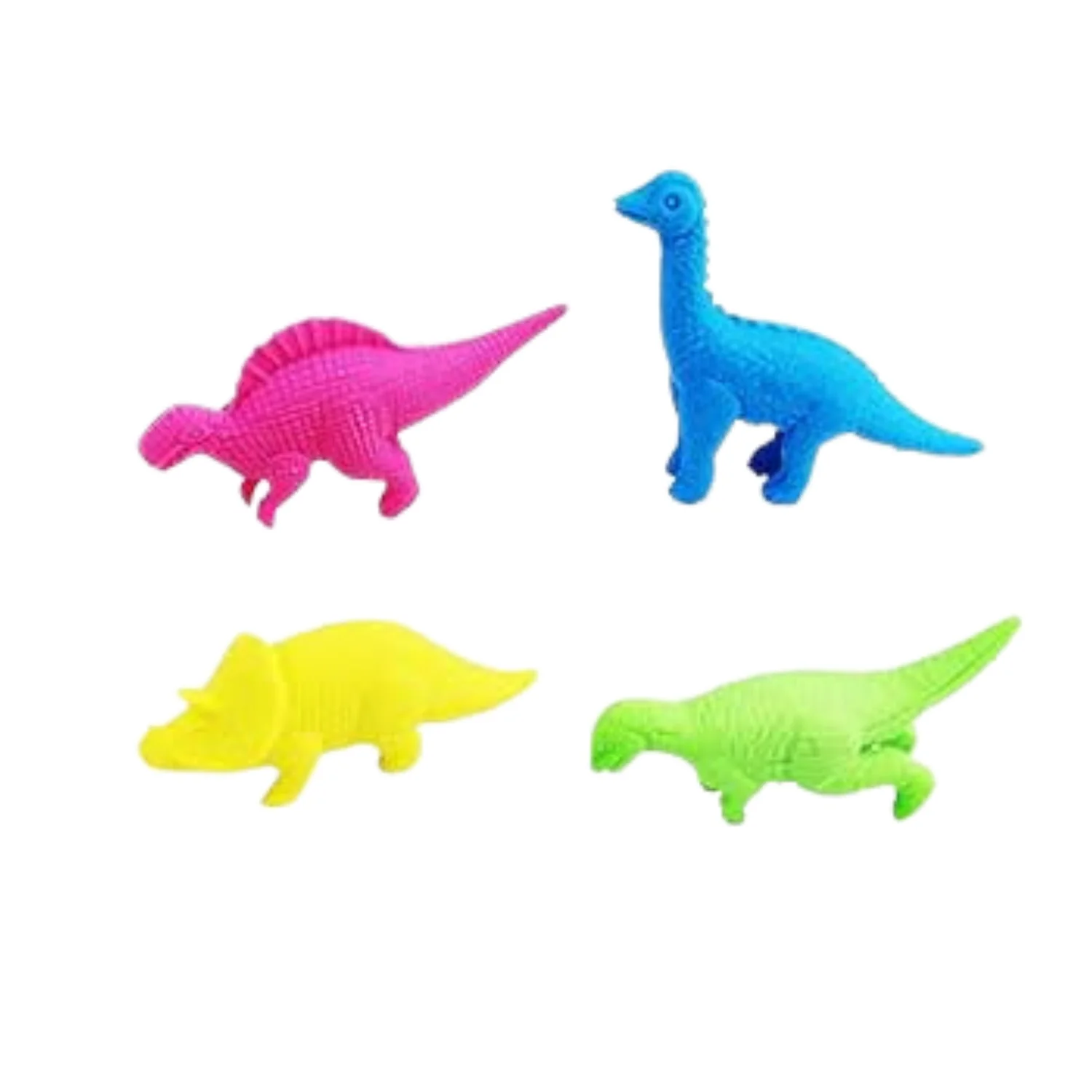 Small Dinosaur Shaped Erasers (4 Pc): Animal Erasers for Kids (School Supplies) - Image 3