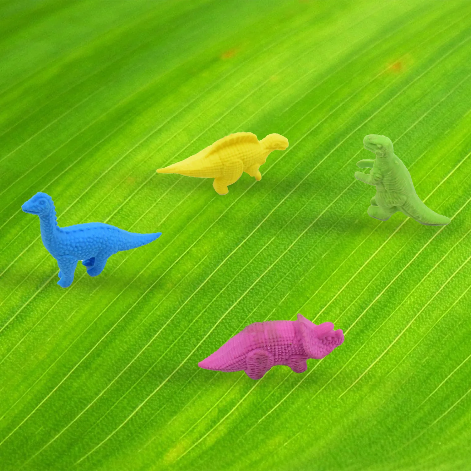 Small Dinosaur Shaped Erasers (4 Pc): Animal Erasers for Kids (School Supplies) - Image 7