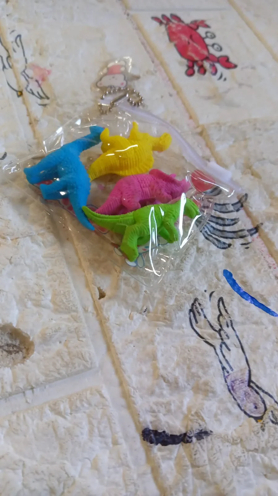 Small Dinosaur Shaped Erasers (4 Pc): Animal Erasers for Kids (School Supplies) - Image 8