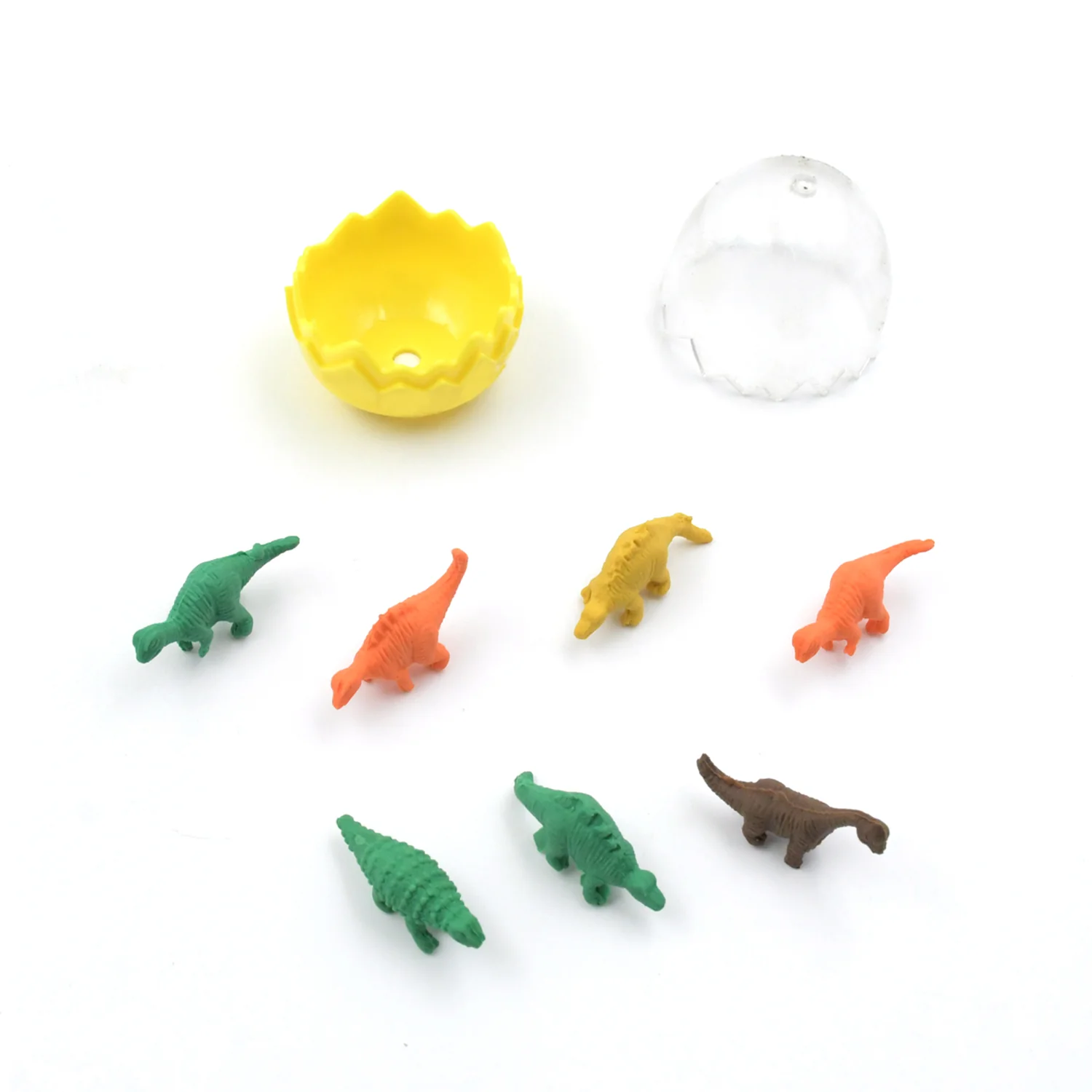 7 Piece Dinosaur Shaped Erasers for Kids - Animal Erasers, 3D Puzzle - Image 5