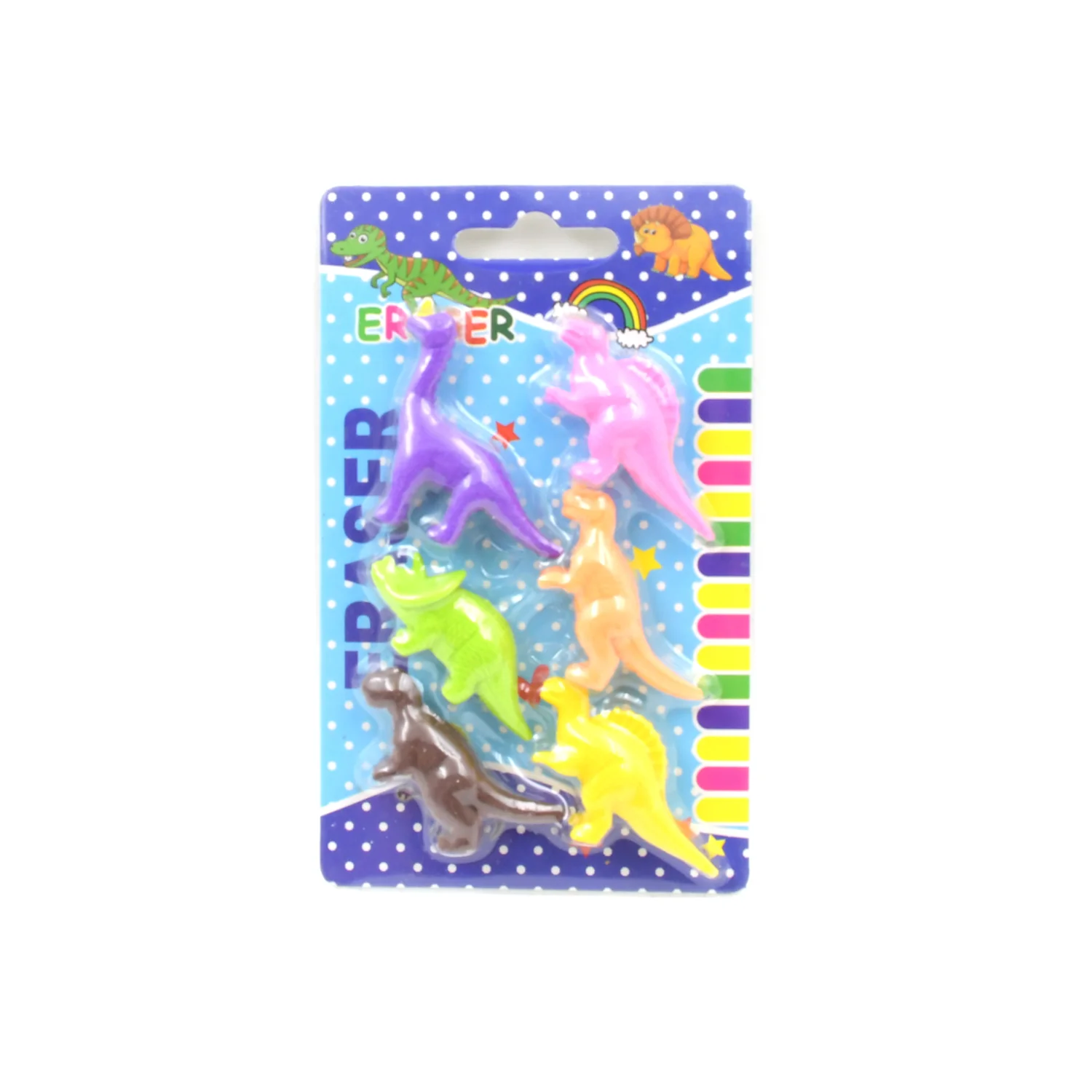 Dinosaur Shaped Erasers, 3D Puzzle Erasers (6 Pcs Set) - Image 5