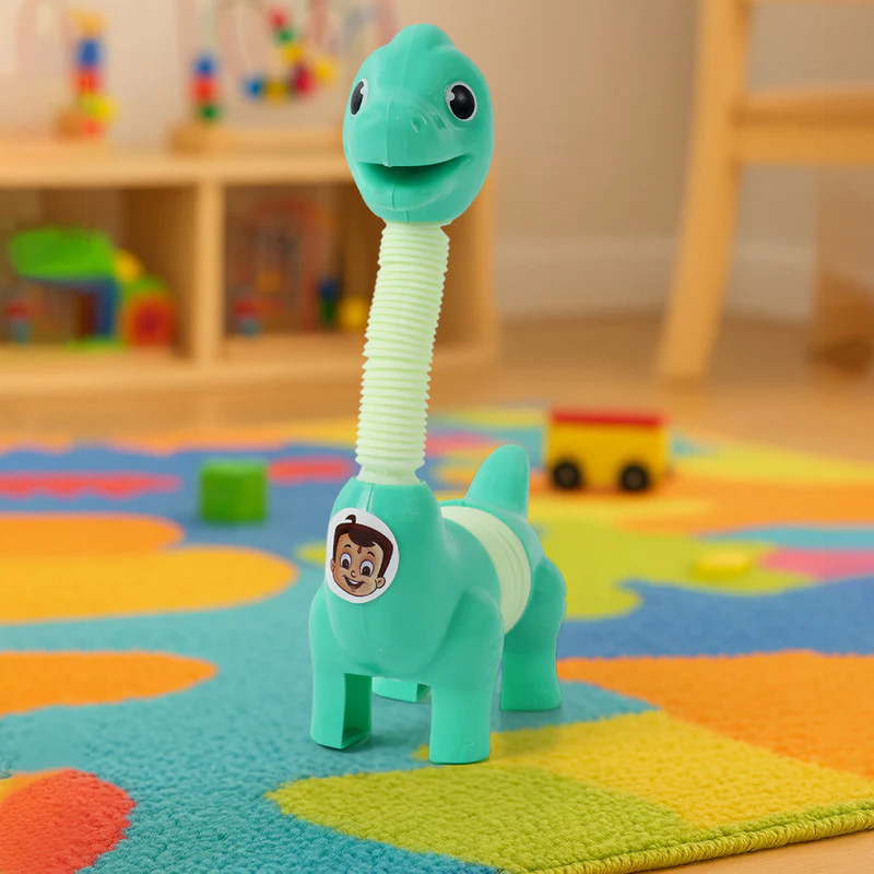 Dinosaur Shaped Pop Tube Toy – Stretchable, Bendable Stress Relief Fidget for Kids - Image 4