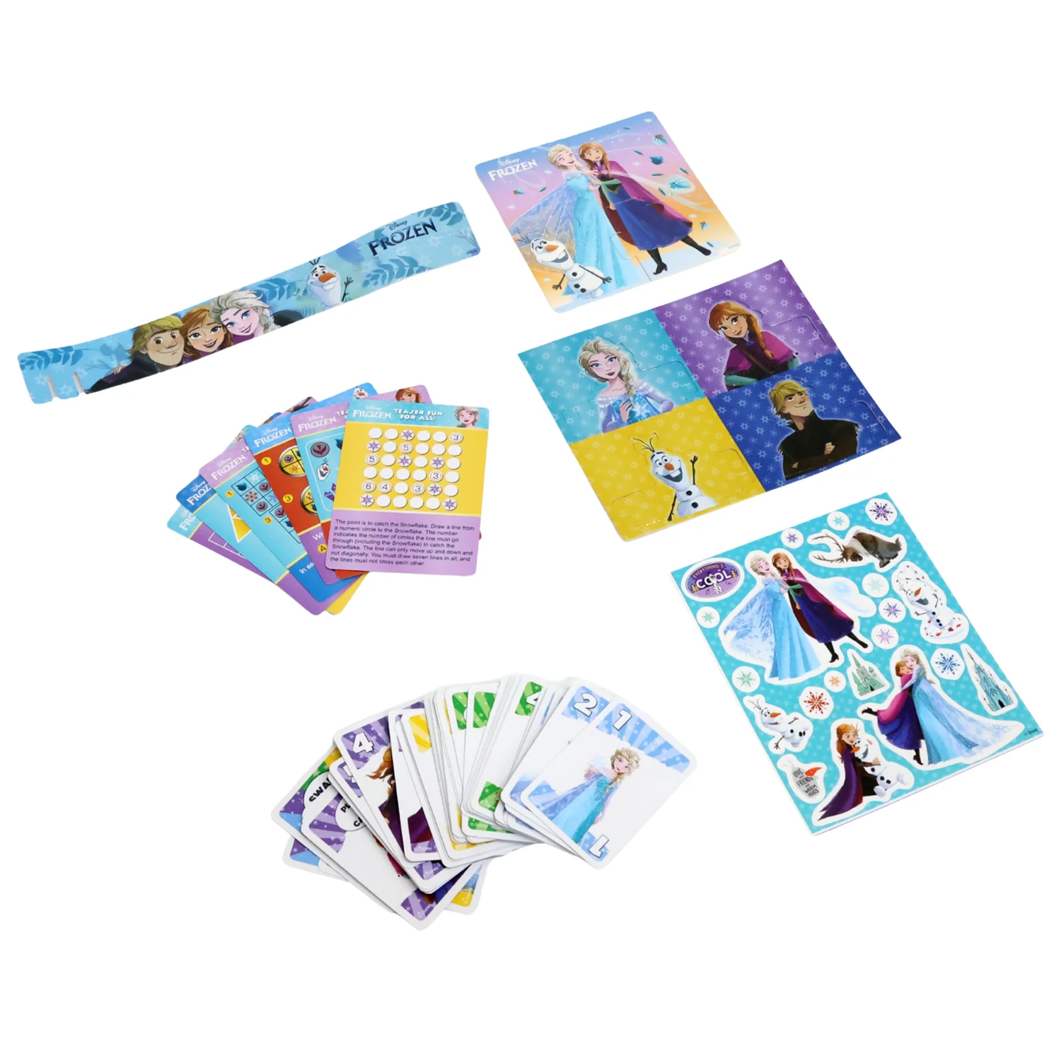 Disney Frozen Board Game & Activity Set for Kids - Image 5