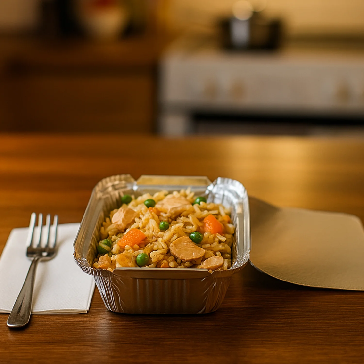 Disposable Aluminium Food Containers with Lids – 250 ml Capacity (Pack of 25) - Image 4