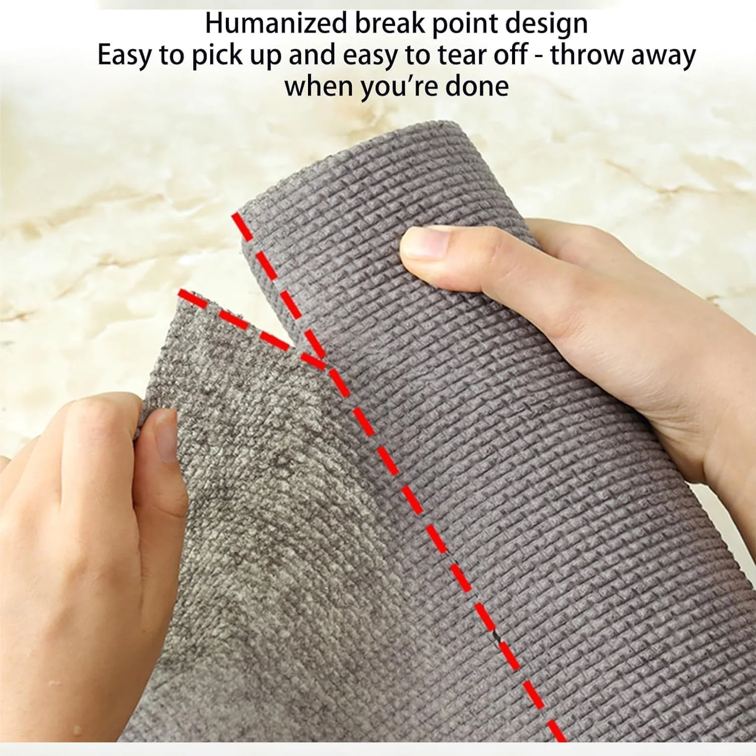 Disposable Cleaning Cloth Roll – 25 Sheets (20x20 cm) - Image 7