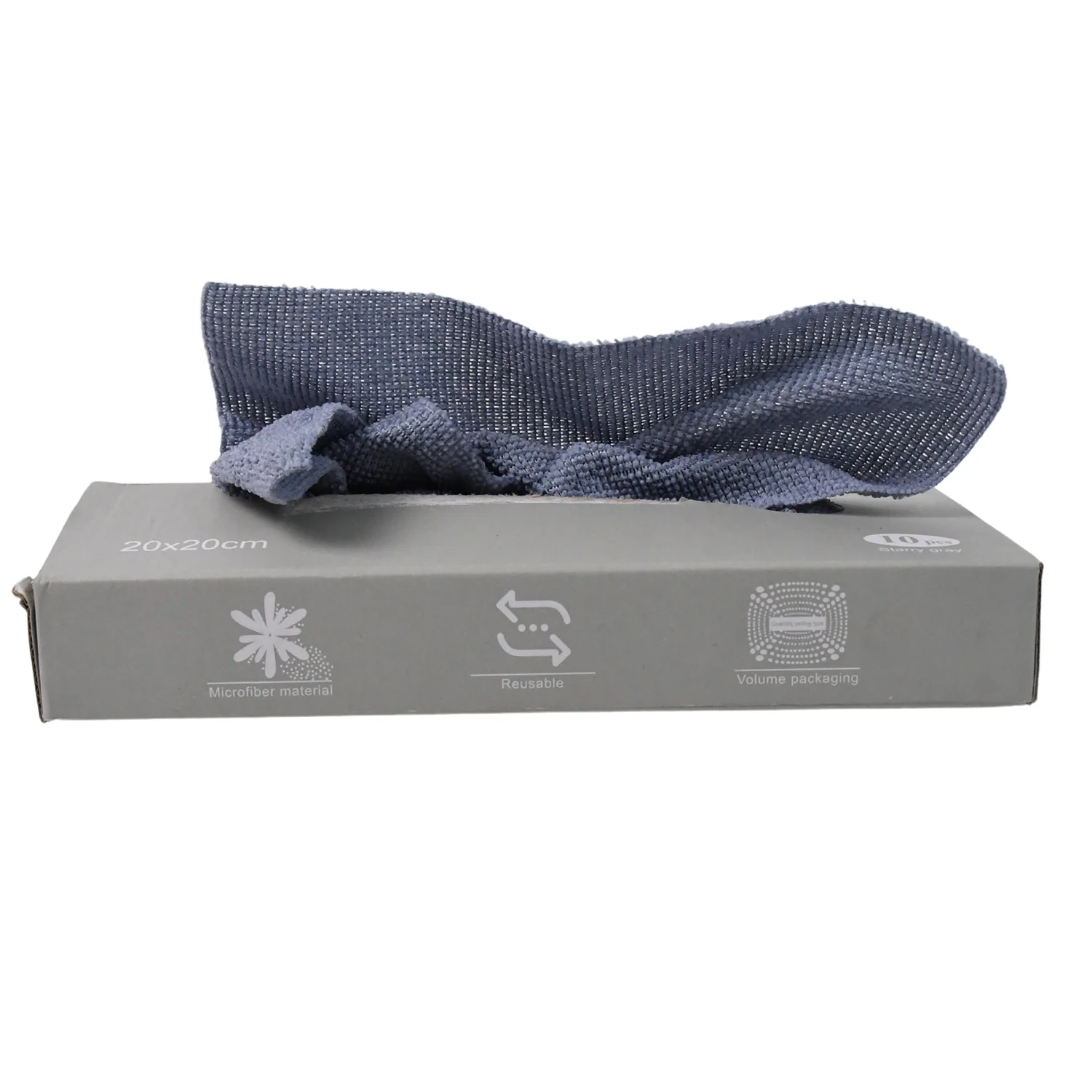 Reusable Cleaning Microfiber Towel (10 sheets, Dispenser Box) - Image 6
