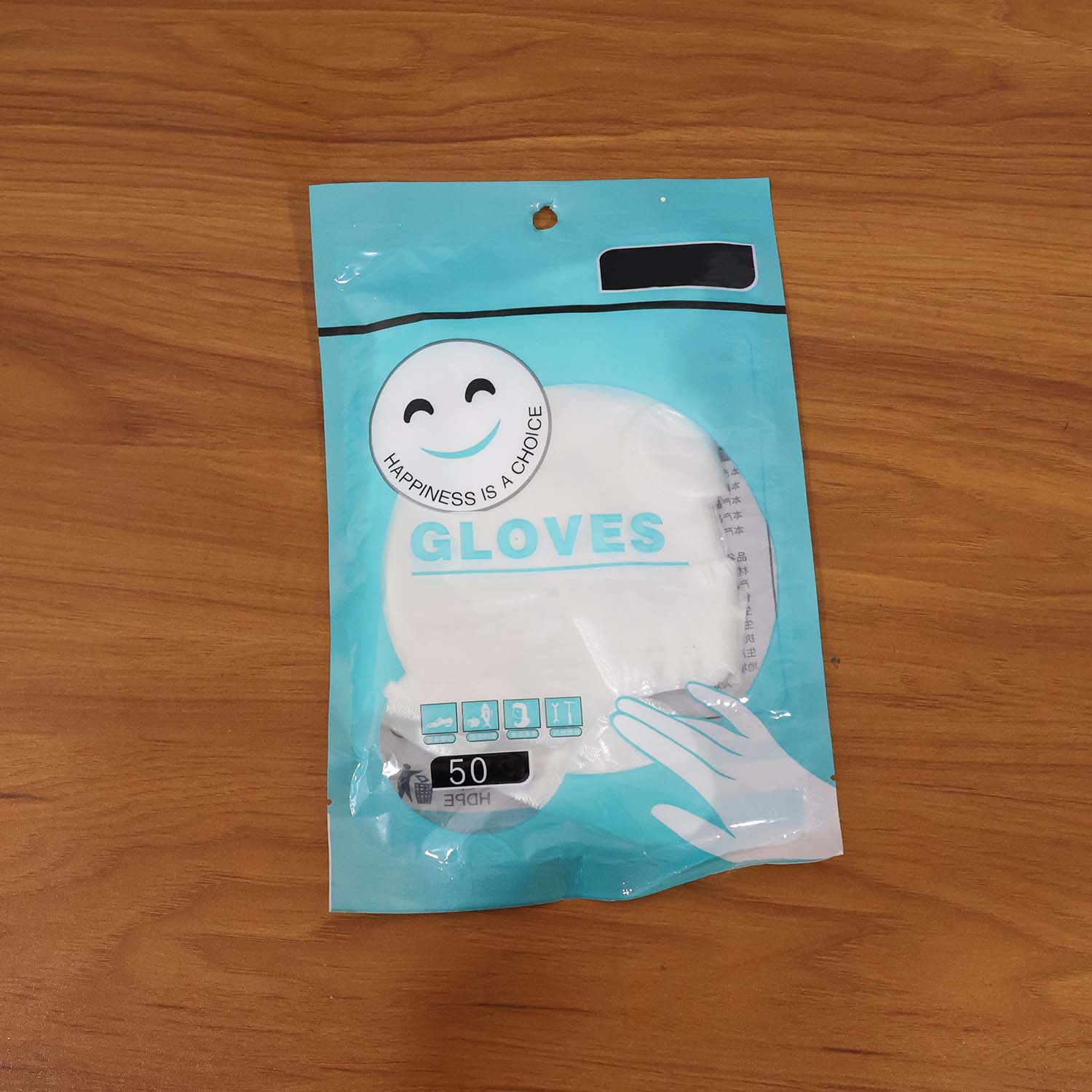 Disposable Clear Gloves, 50 Pc Pack - Image 9