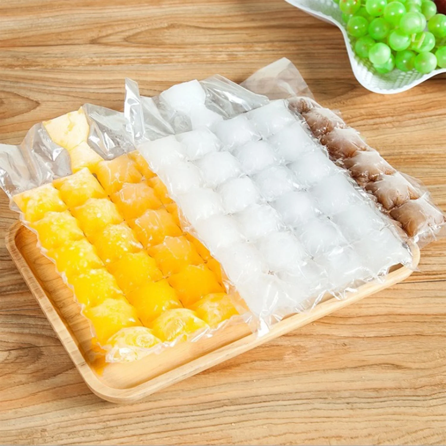 Disposable Ice Cube Bags, Cold Ice Pack Cooler Bag for Cocktail Food Wine - Image 5