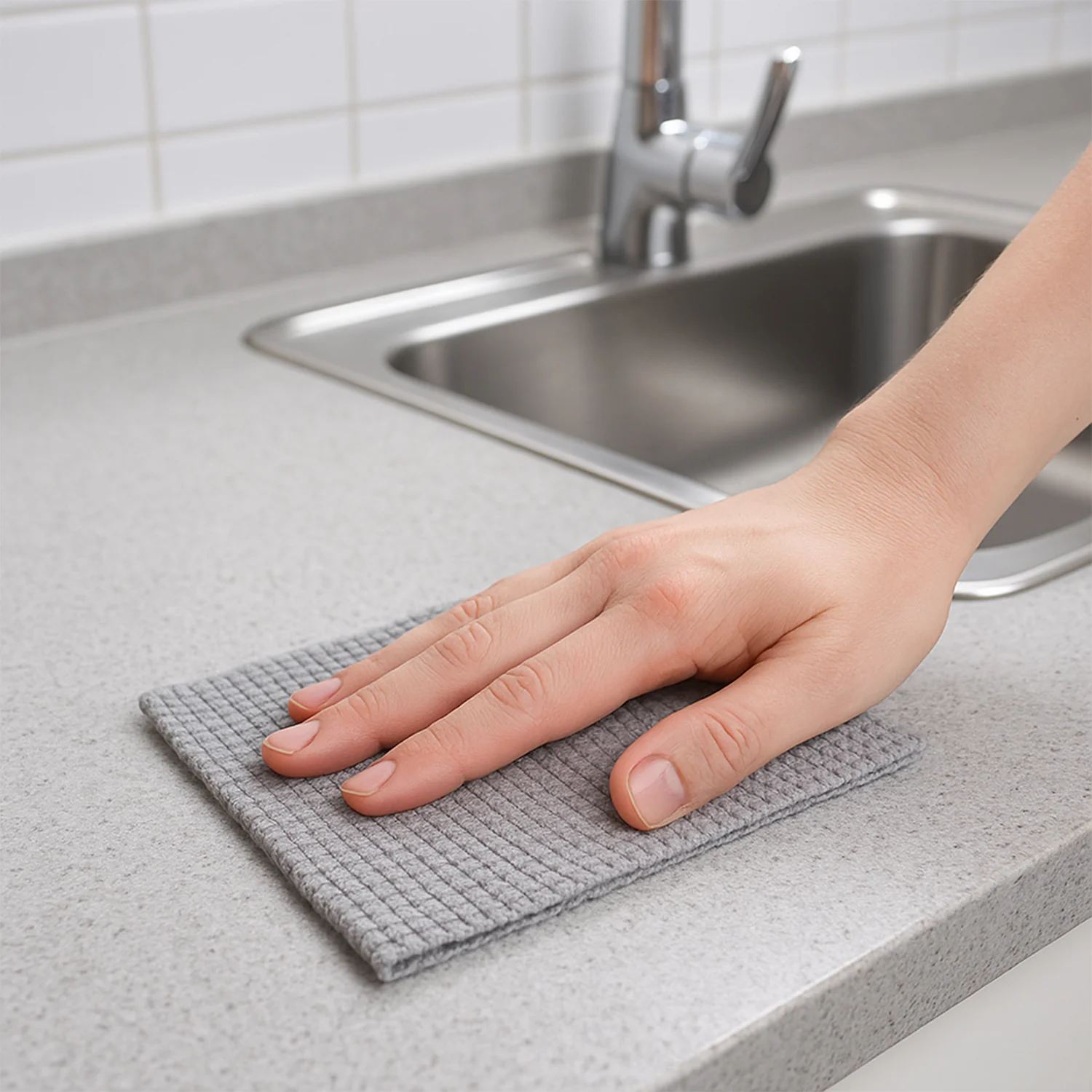 Disposable Kitchen Cleaning Cloth Roll – 25 Sheets (23x19 cm) - Image 4