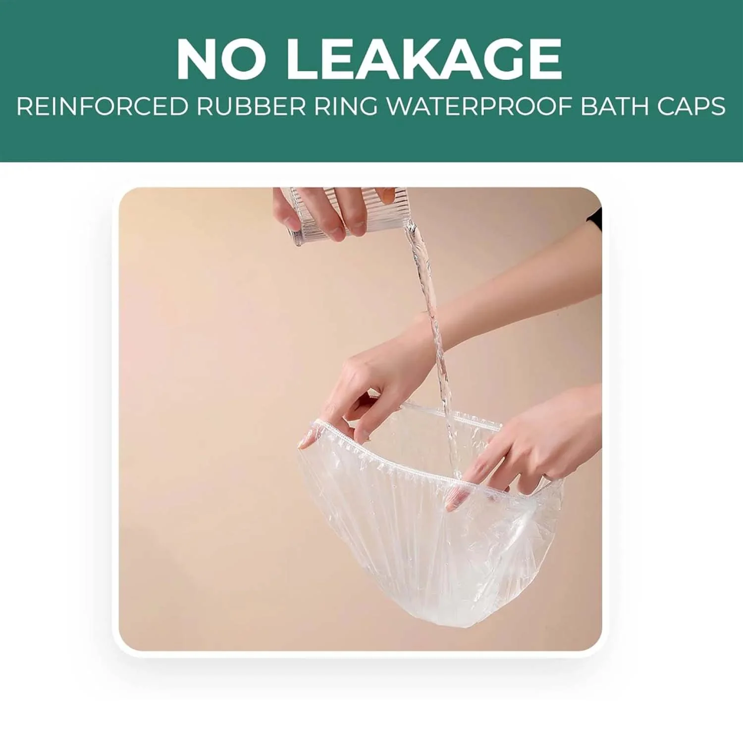 Disposable Men’s Hair Protection Shower Cap / Head Cover (5 Pc) - Image 6