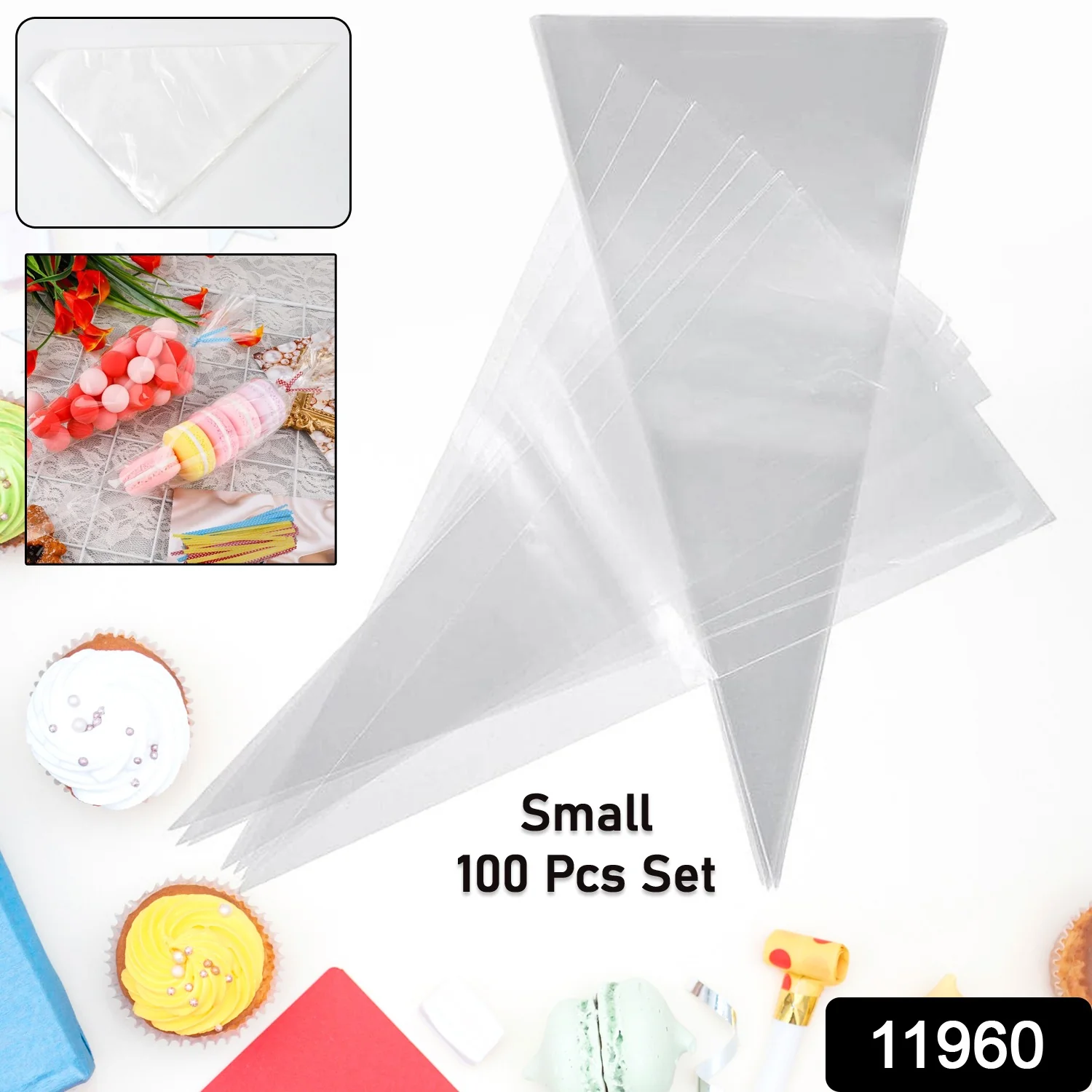 Disposable Piping Bags (100 Pcs Set / Small) - Image 2