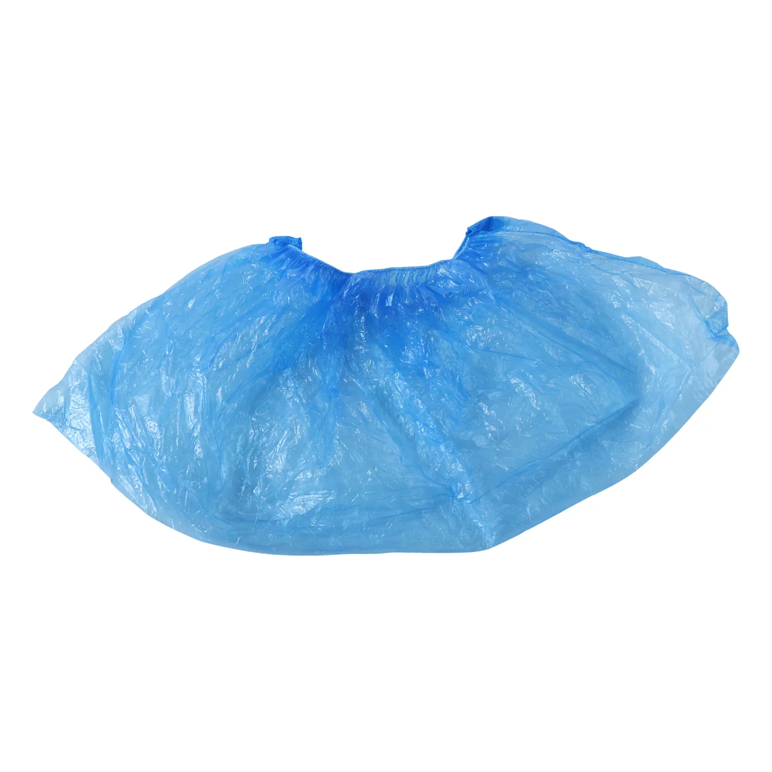 Disposable Plastic Shoe Cover Set with Elastic Fit (100 Pc Set) - Image 4