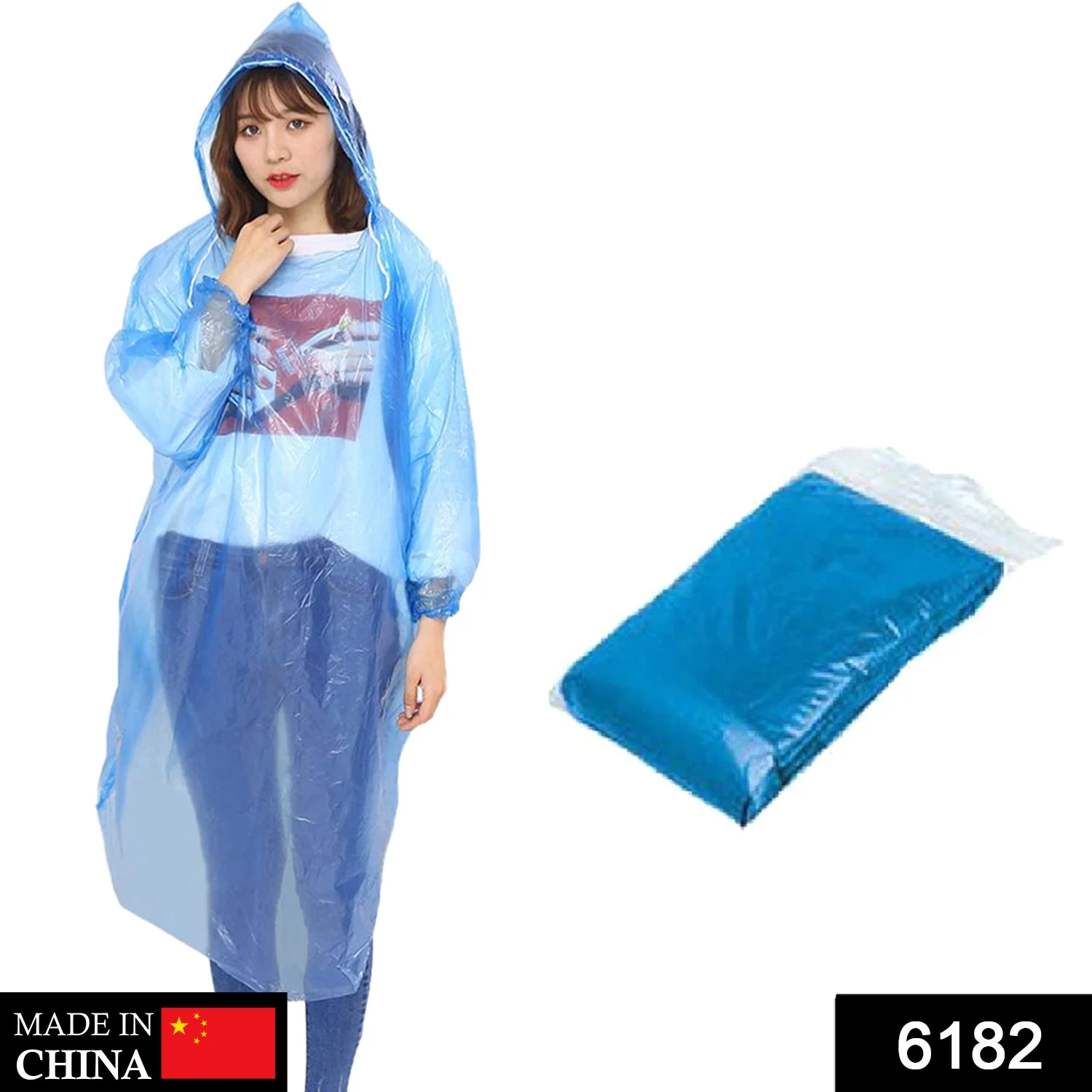 Disposable Rain Coat – Protection from Rain and Storms to Keep You Clean & Dry - Image 2