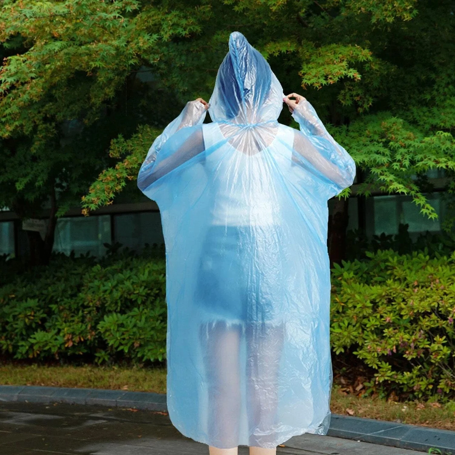 Disposable Rain Coat – Protection from Rain and Storms to Keep You Clean & Dry - Image 3