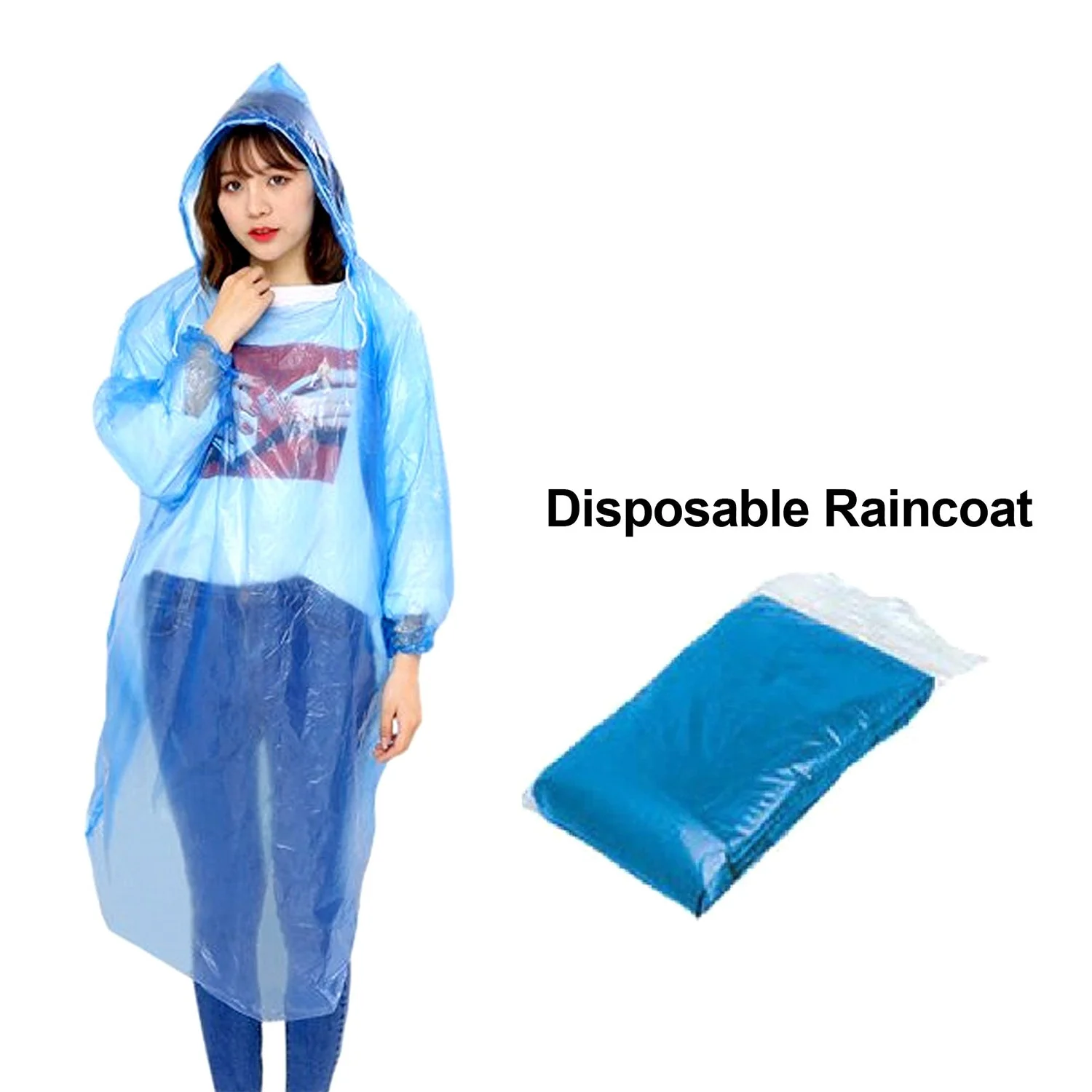 Disposable Rain Coat – Protection from Rain and Storms to Keep You Clean & Dry - Image 8
