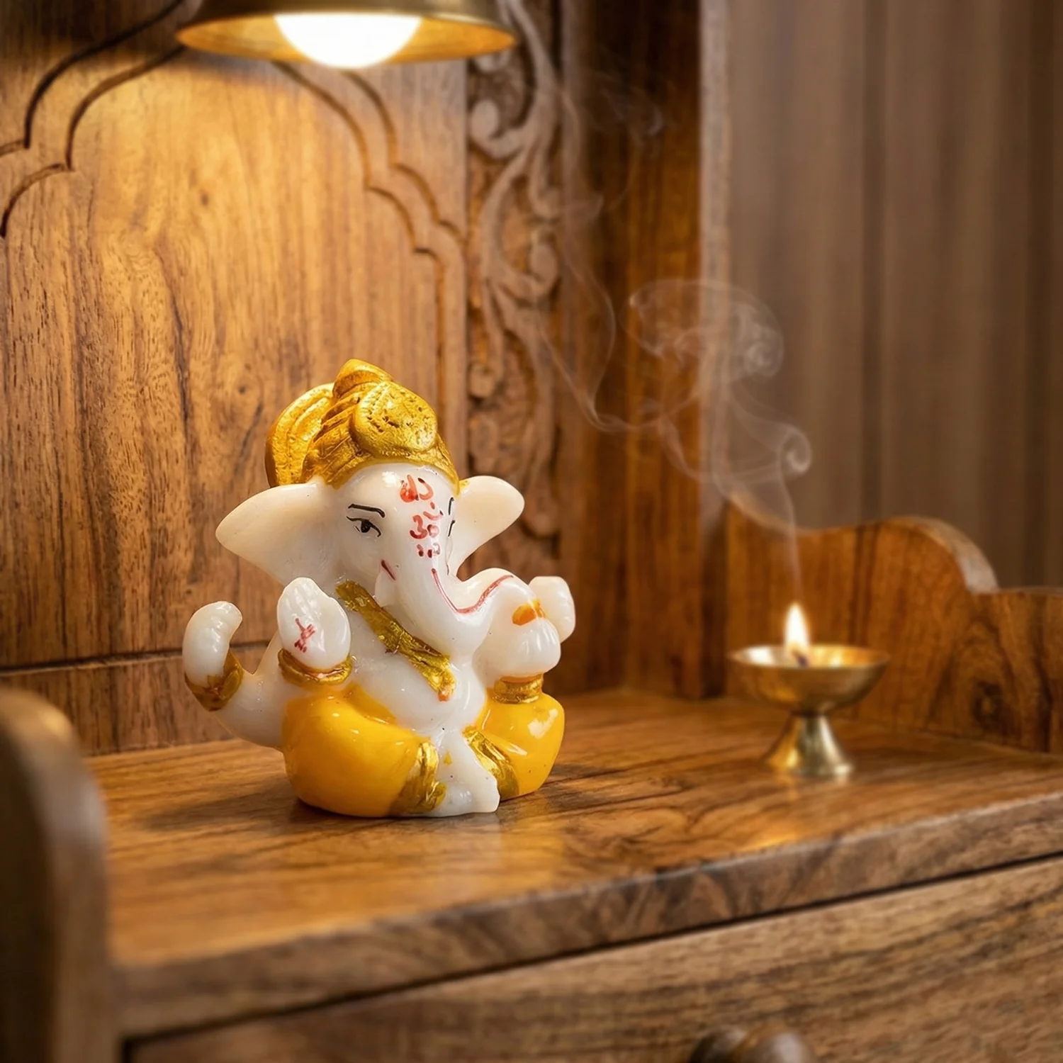 Divine Lord Ganesha Decorative Idol (1 Pc) - Image 5