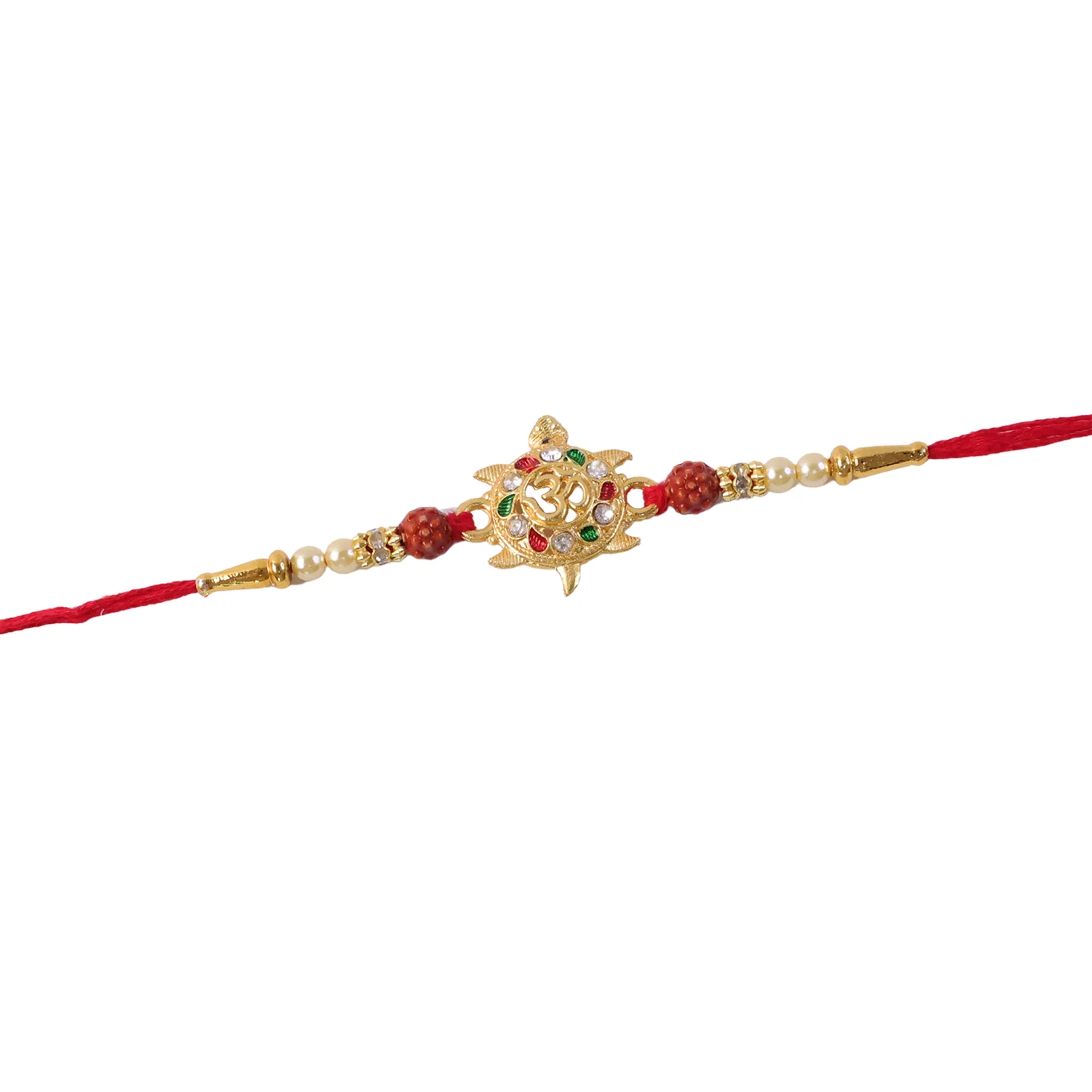 Divine Om Symbol Designer Rakhi (1 Pc) - Image 6
