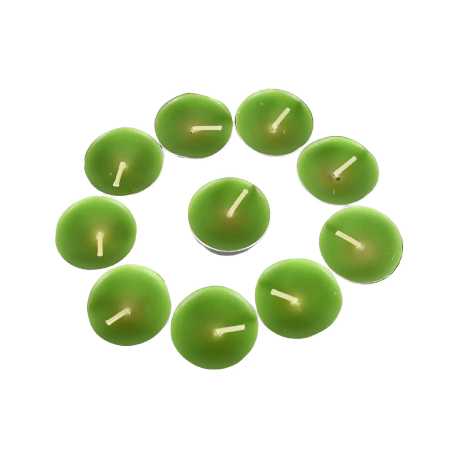 8–9 Hour Unscented Smokeless Candles for Festivals, Parties & Dinners (10 Pc) - Image 4