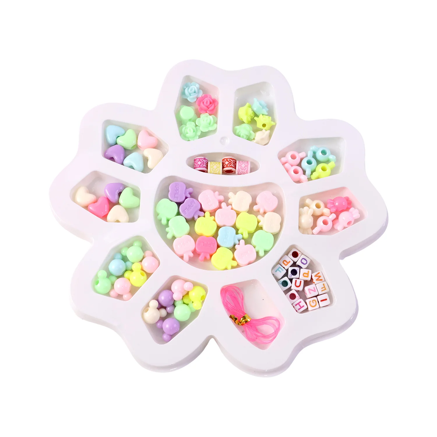 DIY Beading Jewellery Making Kit for Kids (1 Set) - Image 5