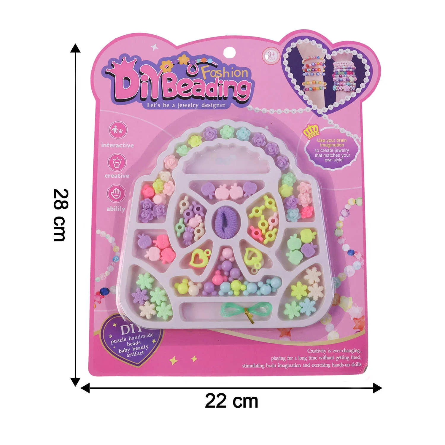 DIY Fashion Beading Jewellery Making Kit (1 Set) - Image 6