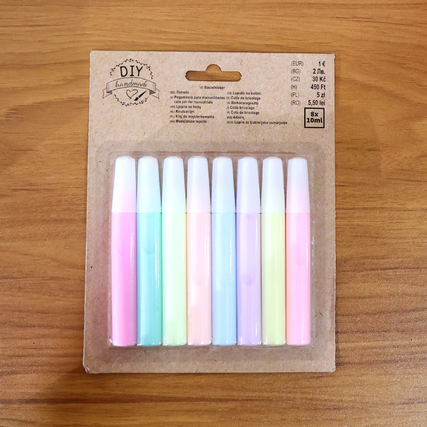 DIY Multi-Color Craft Glue Pen Set (10ML / 8 Pc) - Image 6