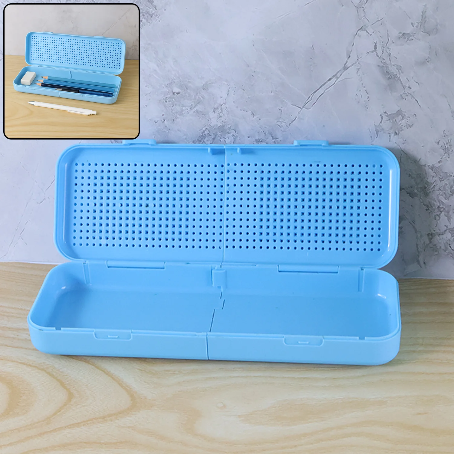 DIY Pixel Art Building Block Pencil Box (1 Set) - Image 7