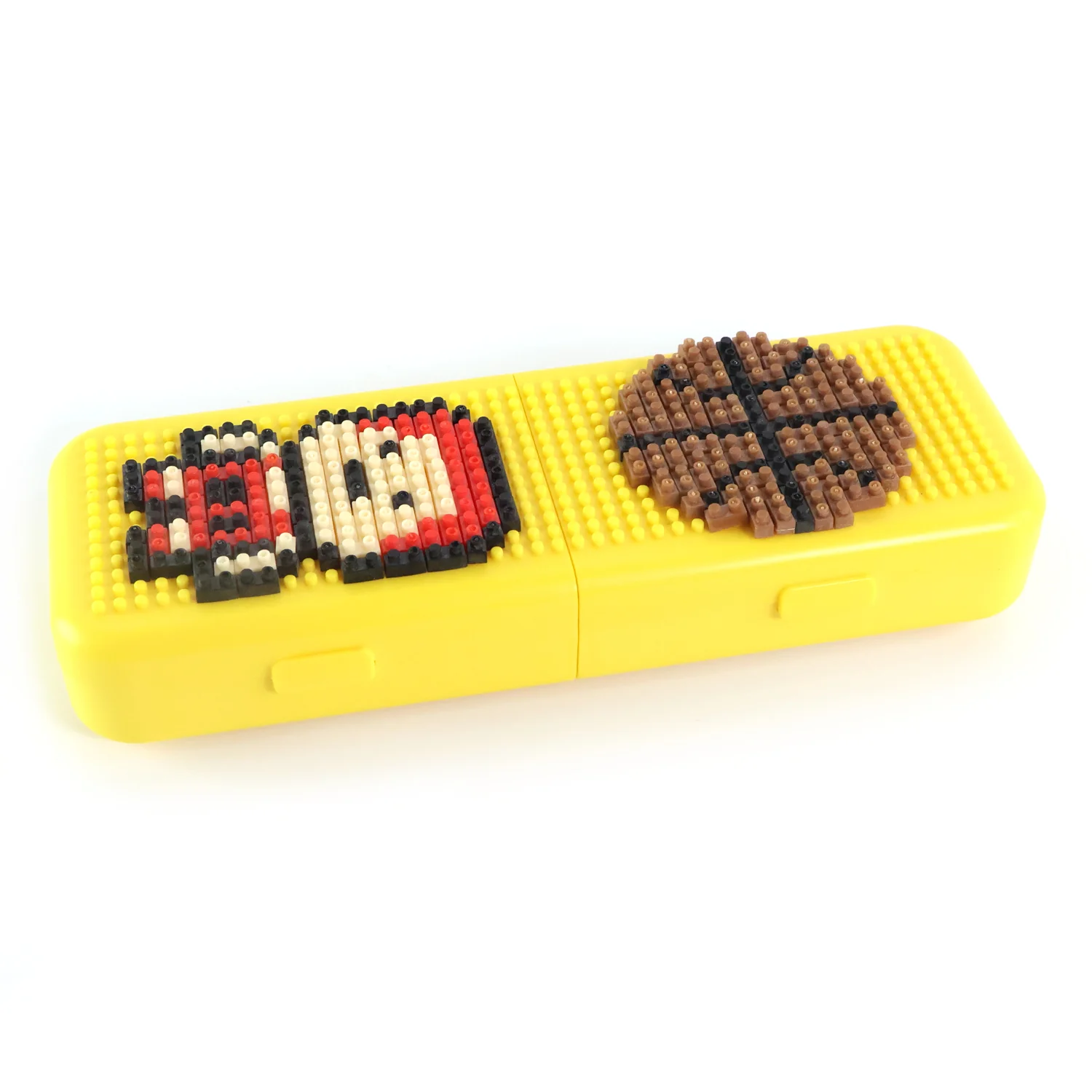 DIY Pixel Art Pen Stand with Building Block Set - Image 5