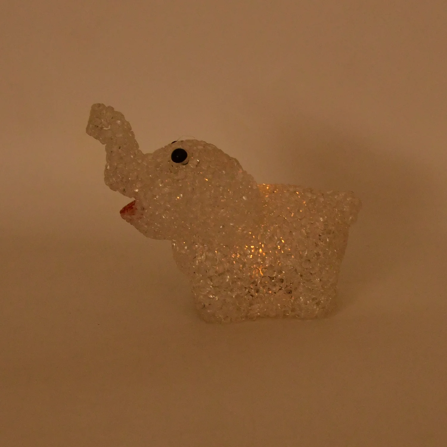 Dog Elephant Crystal LED Night Light Lamp – Cute Glowing Decorative Light (1 Pc) - Image 4