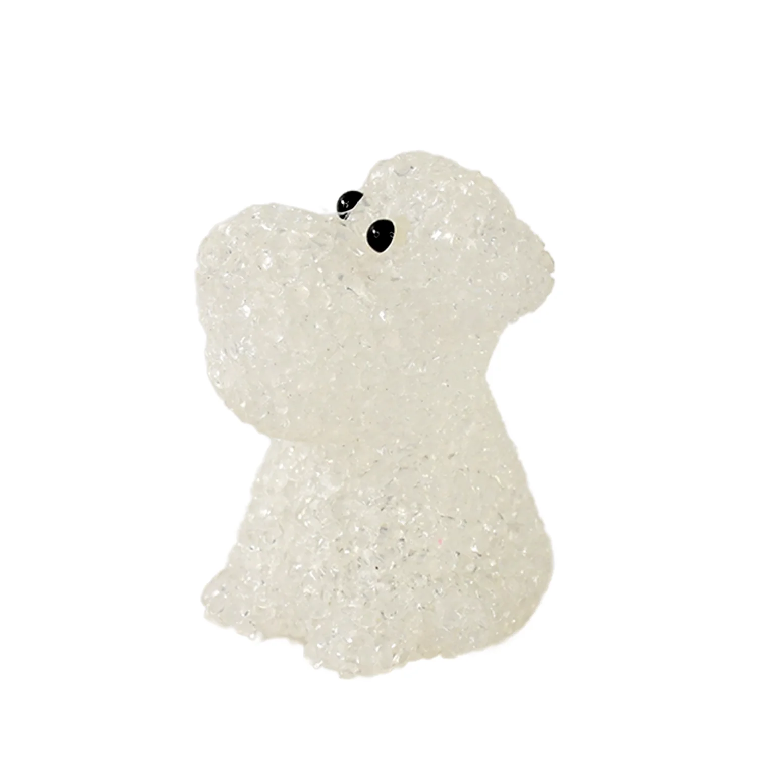 Dog Shape Crystal LED Night Light Lamp – Cute Glowing Animal Decorative Light (1 Pc) - Image 4