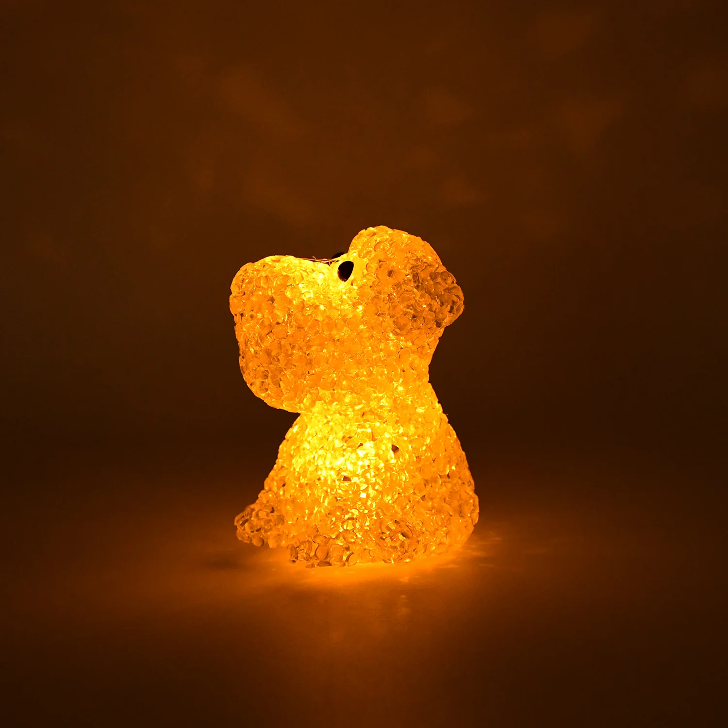 Dog Shape Crystal LED Night Light Lamp – Cute Glowing Animal Decorative Light (1 Pc) - Image 8