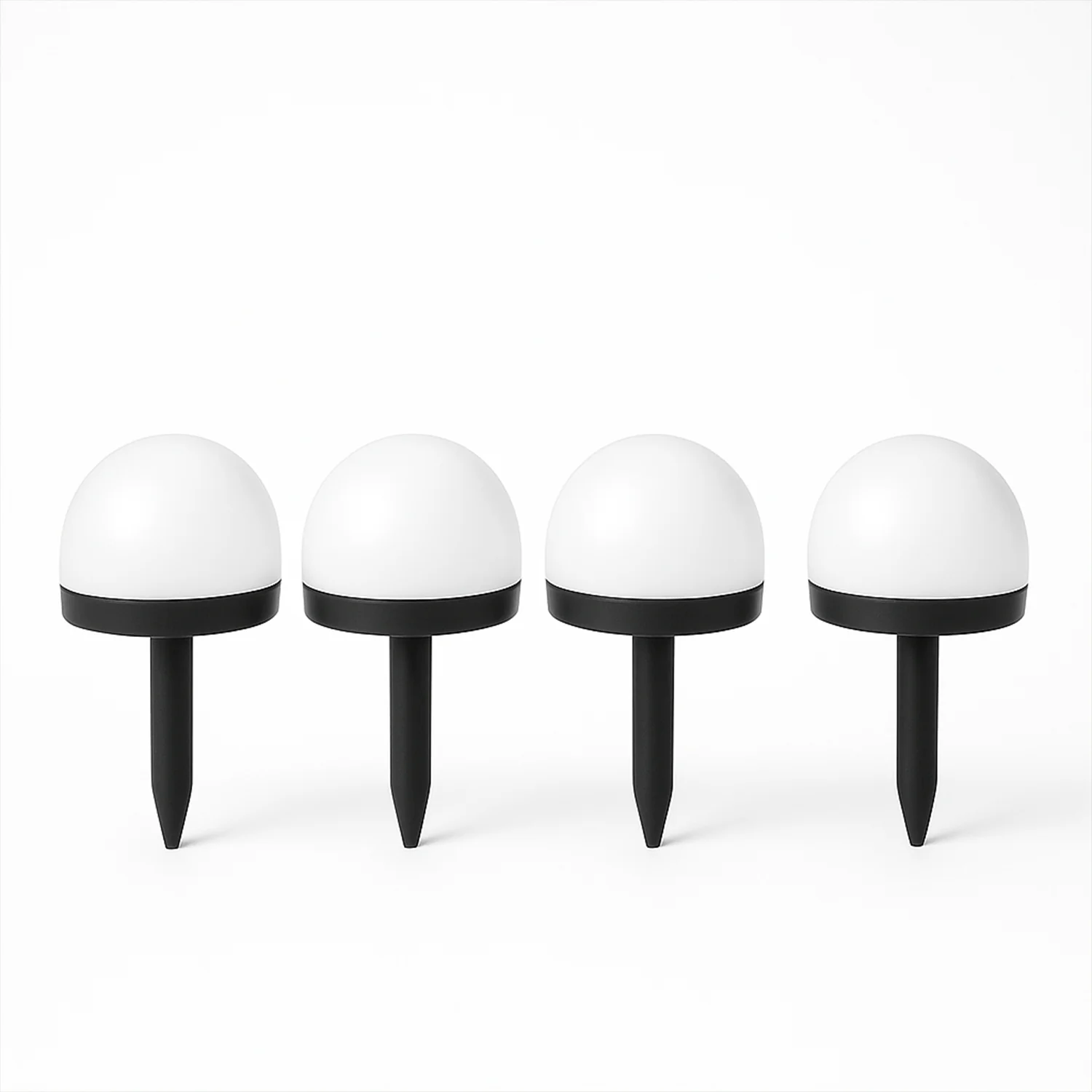 Dome Solar Garden Light Set (4 Pc) - Image 6