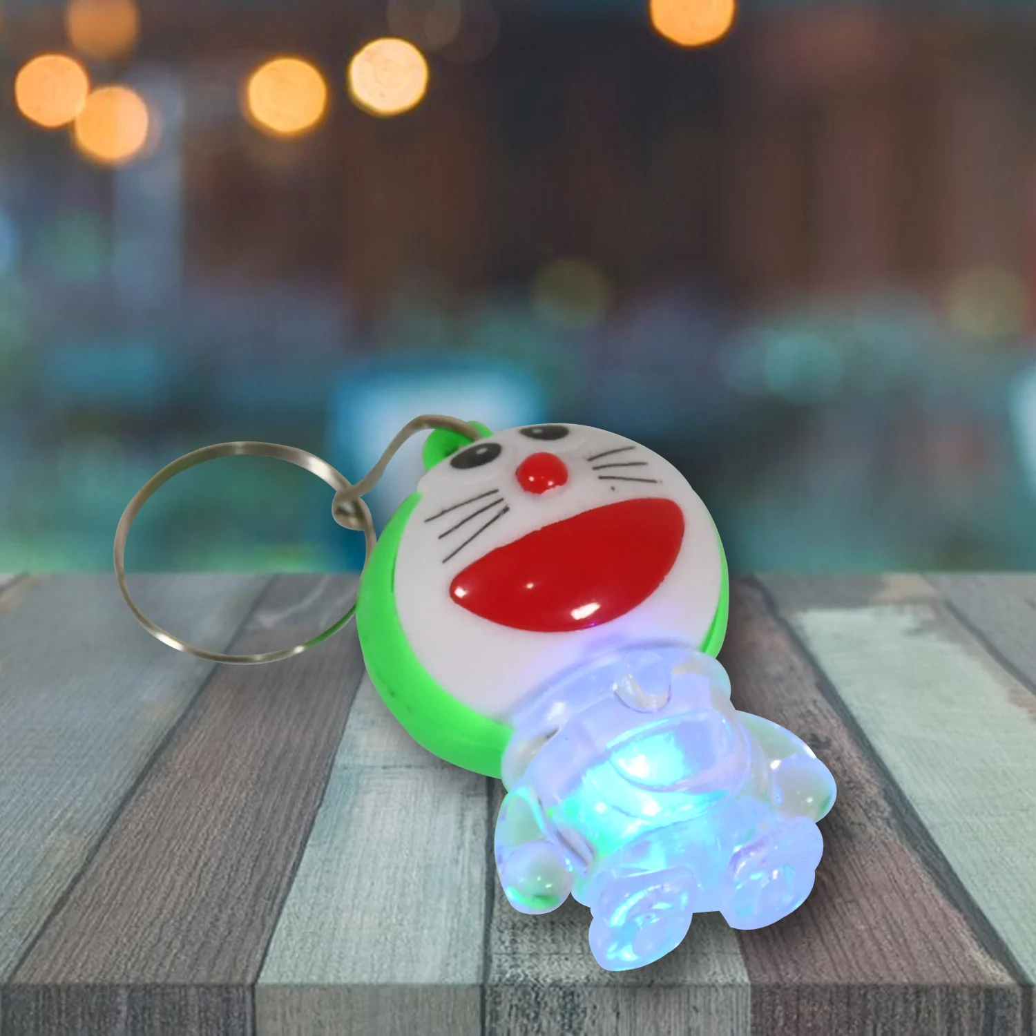 Doremon lightning keychain, 2 colored lightning keychain (1 pc) - Image 7