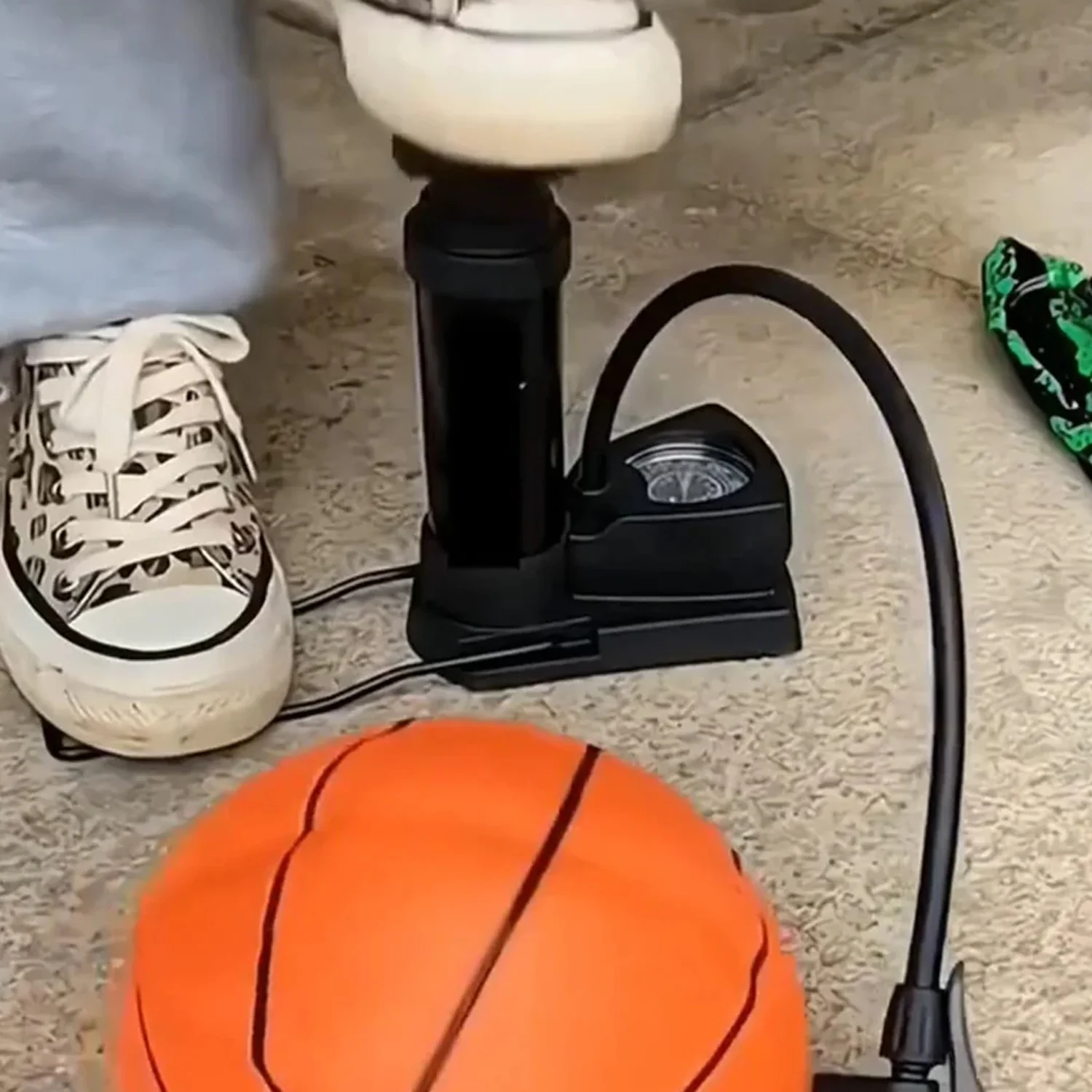 Double Cylinder Foot Air Pump (1 Set) - Image 8