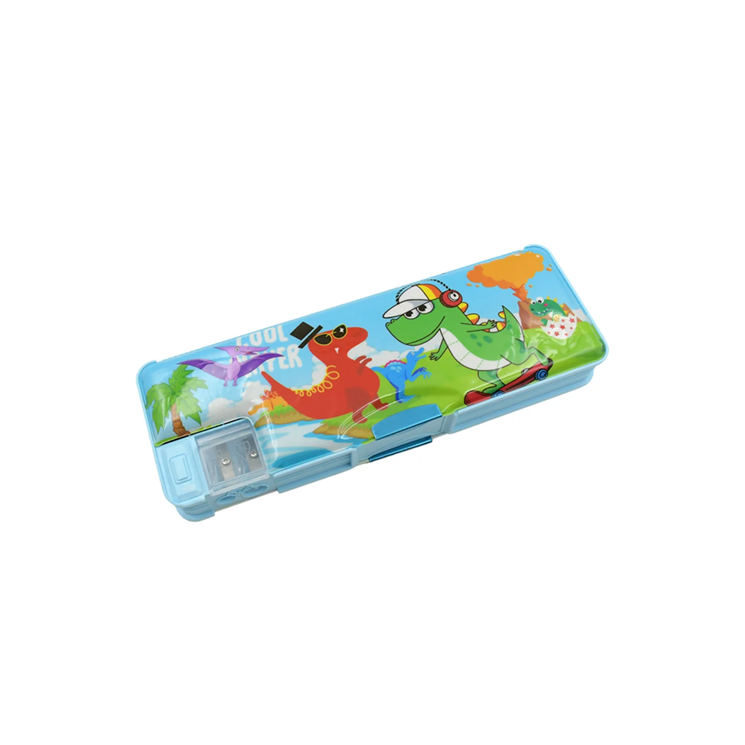 Plastic Multipurpose Compass Box (1 Pc, Mix Design) - Image 10
