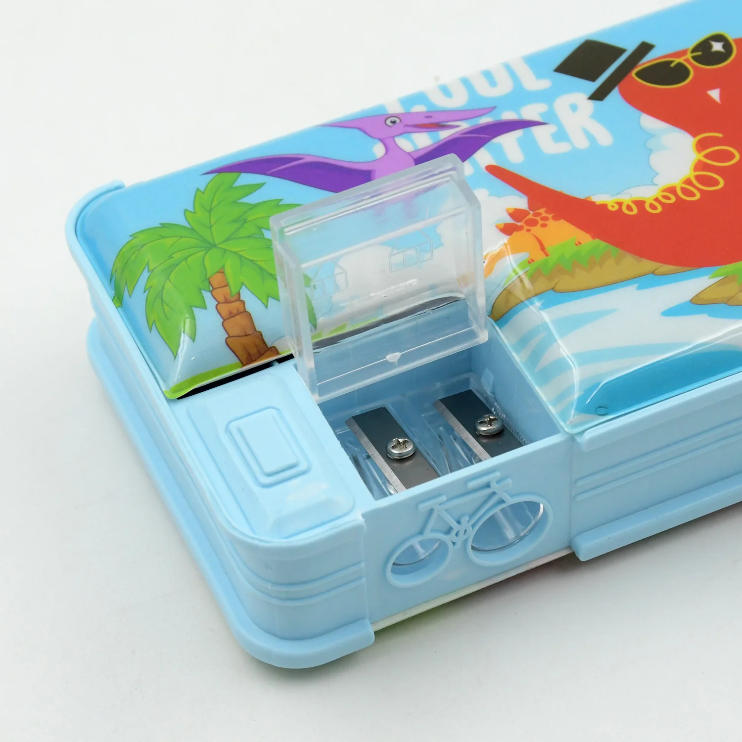 Plastic Multipurpose Compass Box (1 Pc, Mix Design) - Image 11