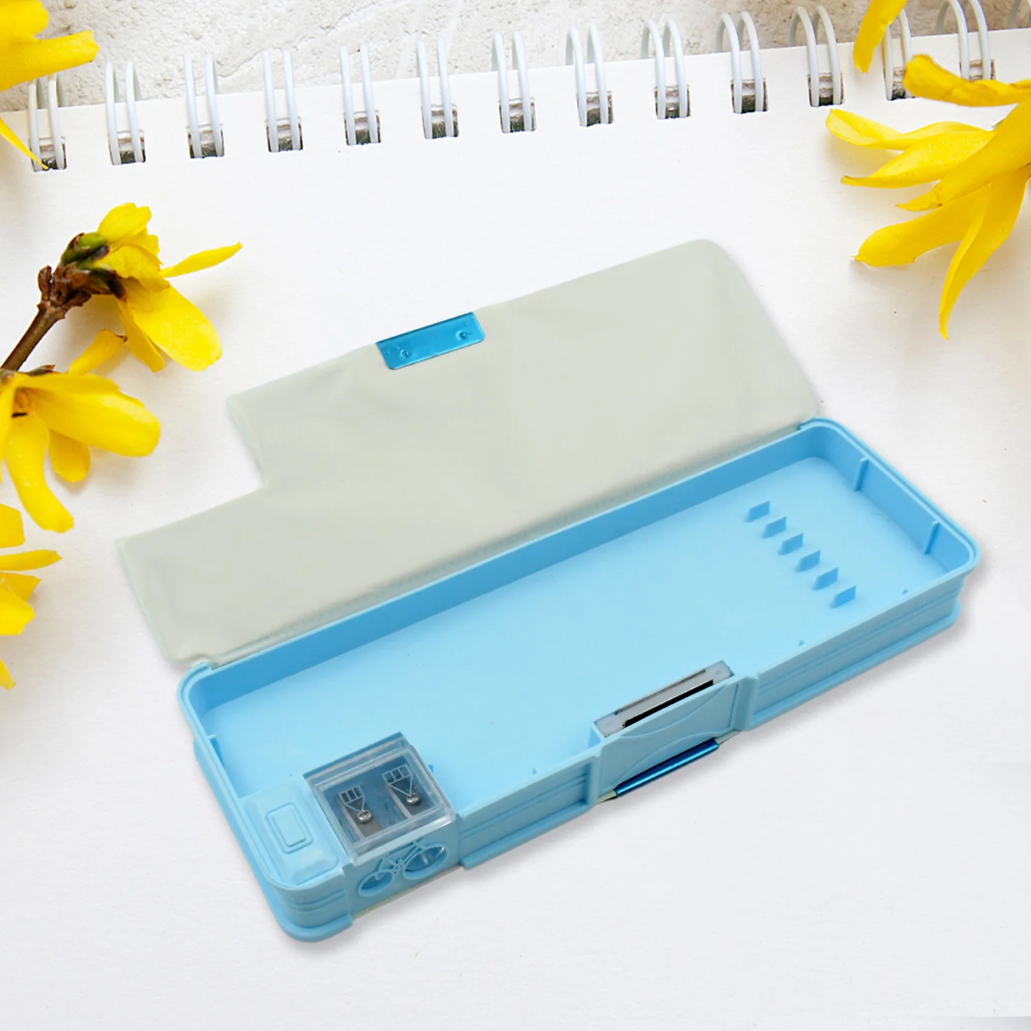 Plastic Multipurpose Compass Box (1 Pc, Mix Design) - Image 5