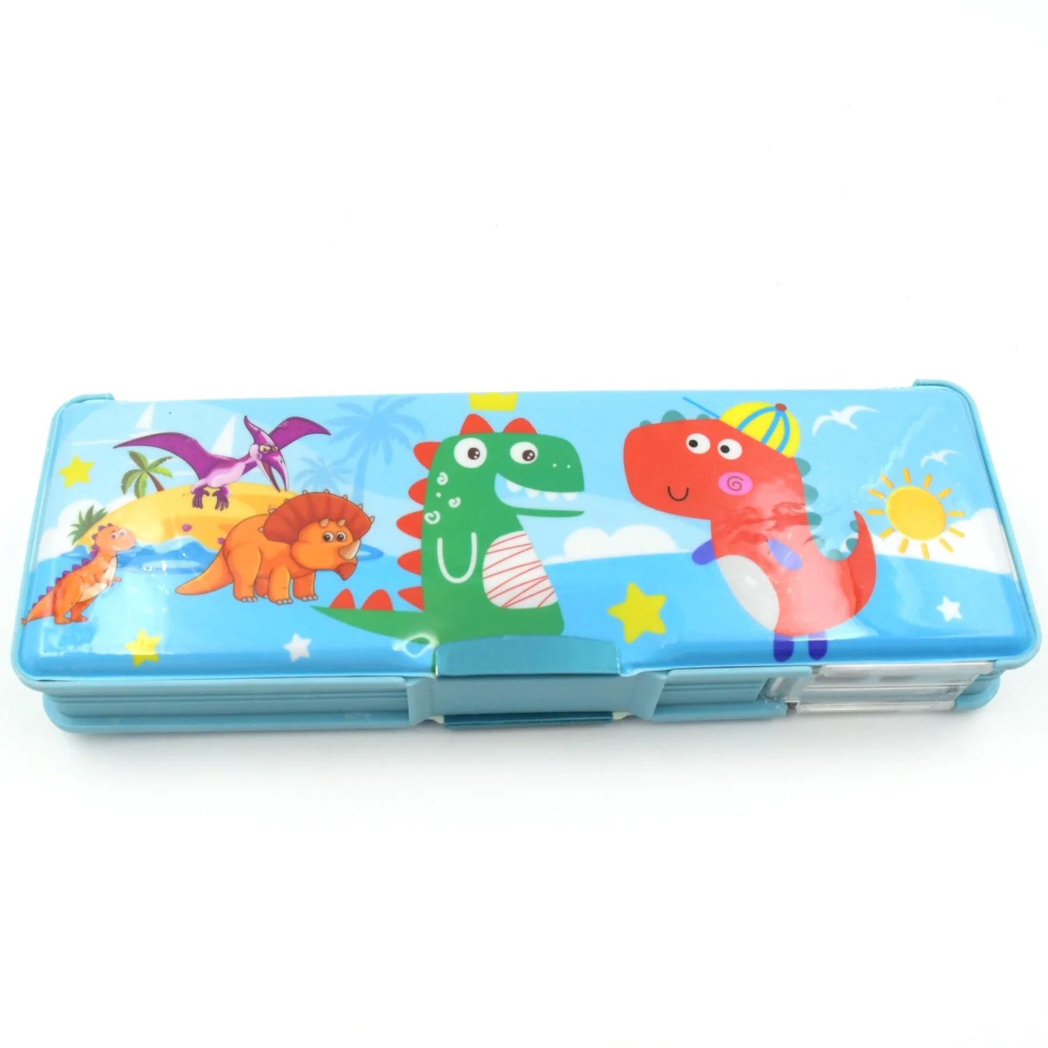Plastic Multipurpose Compass Box (1 Pc, Mix Design) - Image 7