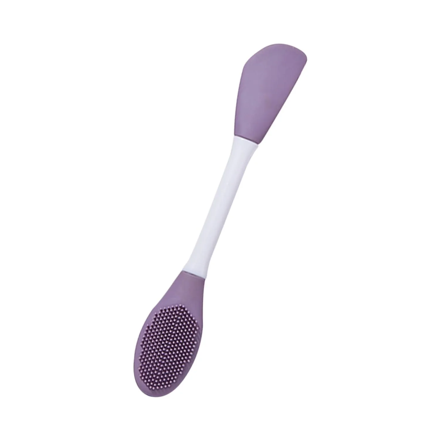Double-Headed Silicone Mask Brush – Facial Cleansing & Mask Application Tool (1 Pc) - Image 4