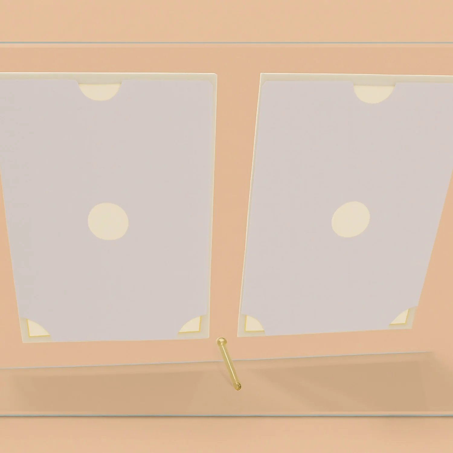 Double Photo Frame with Glass Stand for Table, Home Décor & Gifting - Image 3