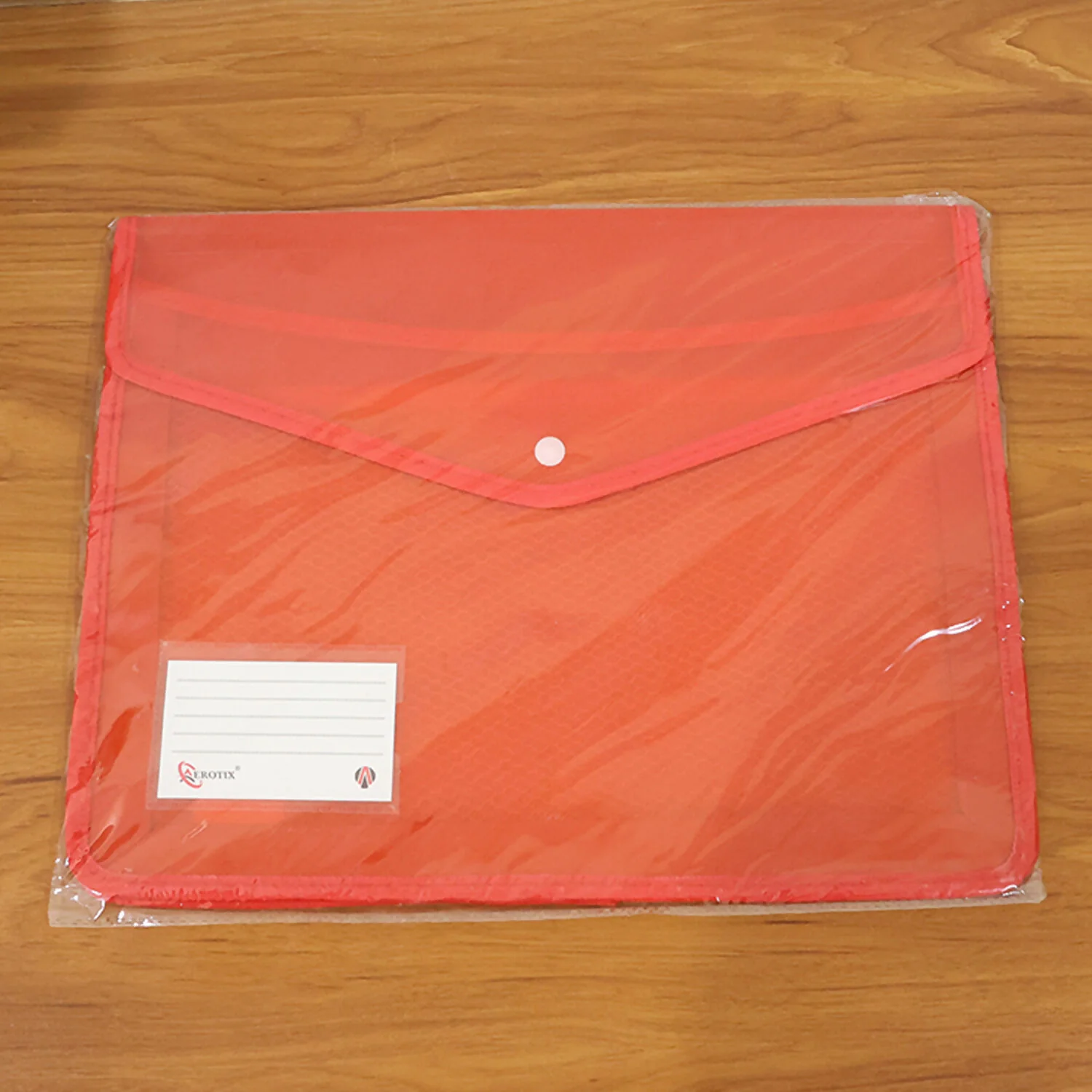 Double Pocket Document File Folder with Button Closure for Office, School Mix Colour - Image 8