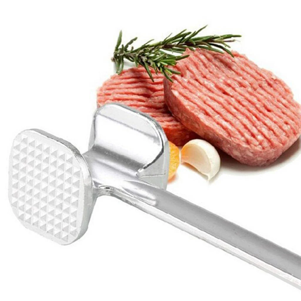 Double Sided Beef Steak Mallet (Aluminum): Meat Tenderizer Hammer - Image 7