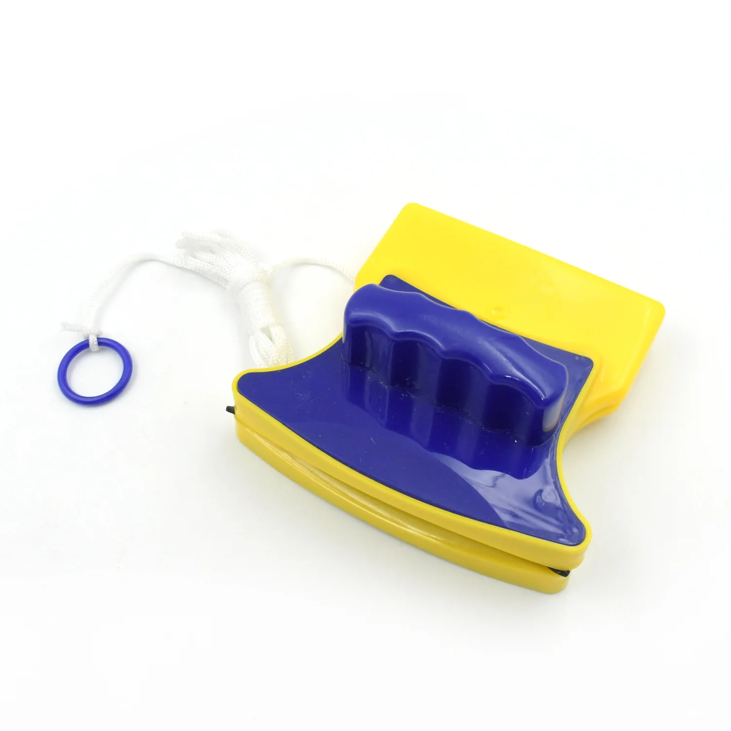 Magnetic Glass Cleaner (1 Pc): Square, Double-Sided Wiper, 2 Extra Pads - Image 4