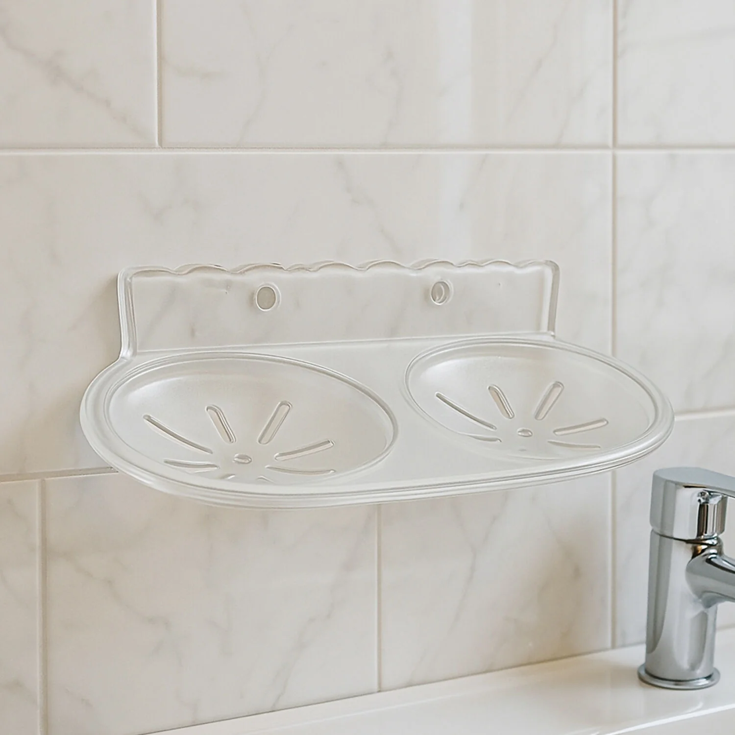 Double Soap Dish Holder ,Sabudani - Image 2