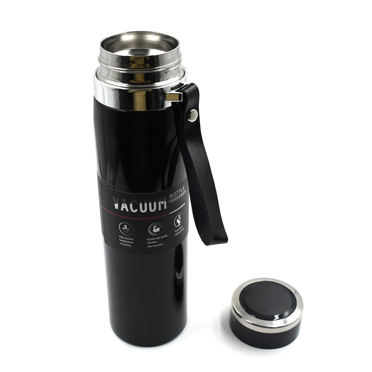 Double Stainless Steel Wall Flask Vacuum Insulated Water Bottle 1000ML - Image 4