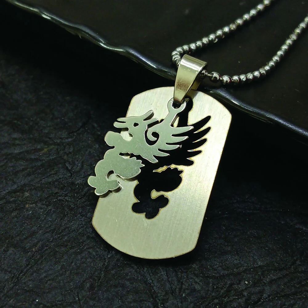 Dragon Chain Pendant For Men -1404869 - Image 3