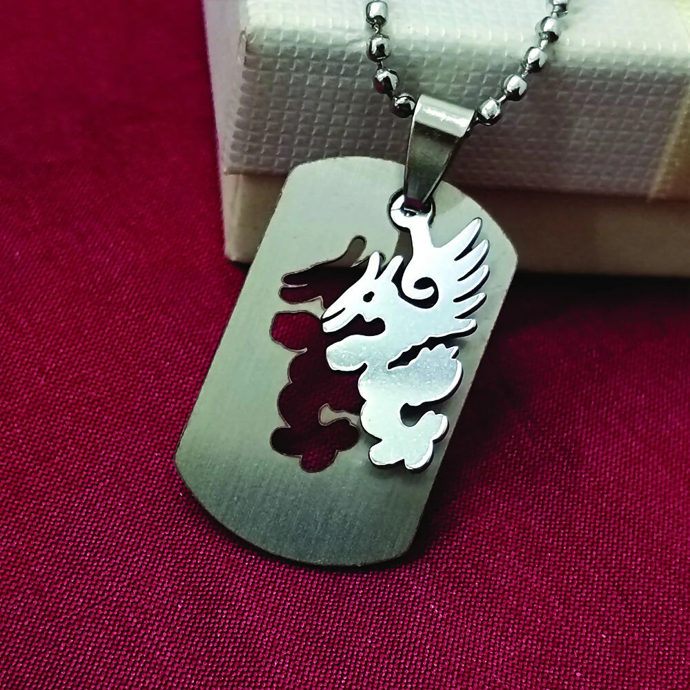 Dragon Chain Pendant For Men -1404869 - Image 4