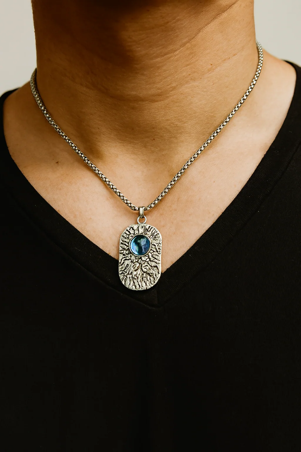 Dragon Devil's Eye Chain Pendant - Image 2
