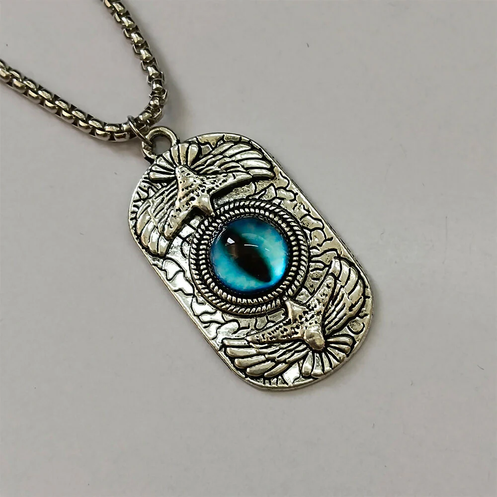 Dragon Devil's Eye Chain Pendant - Image 6