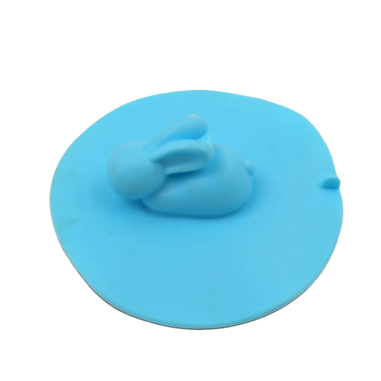 Drain Cover, Water Stopper, Tank Stopper, Rabbit Silicone, Odor Resistant, Drain Lid Shower Drain Cover Shower Plughole Cover Sink Strainer Silicone Bath Drain Cover Kitchen Sink Accessories Bathtub Kitchen Bathroom (1 Pc ) - Image 3